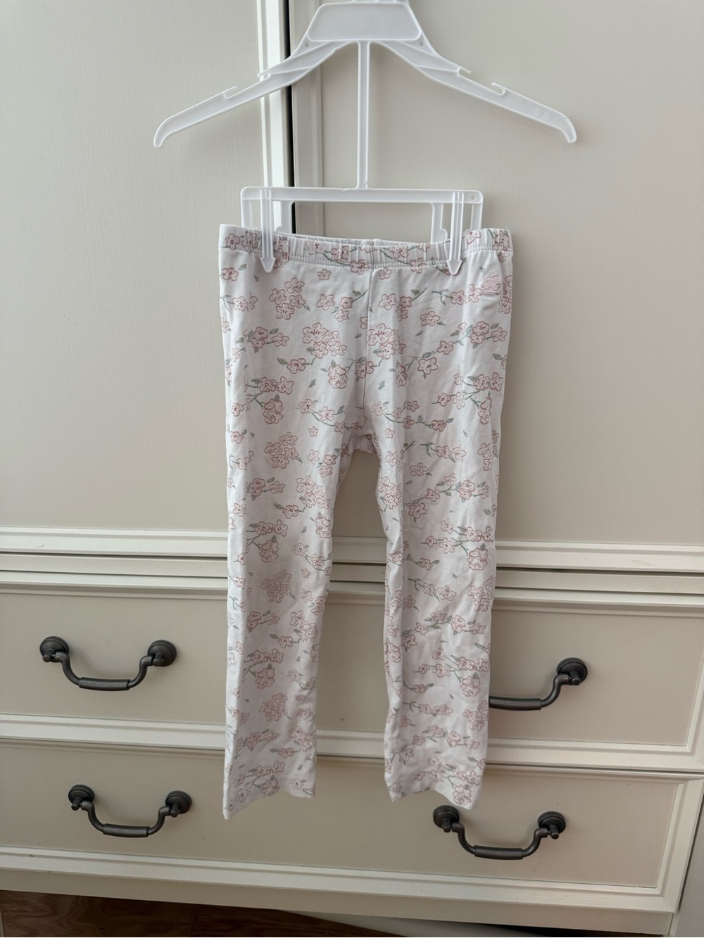 babycottons cherry blossom soft leggings